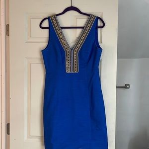 Cobalt blue mini dress, EUC